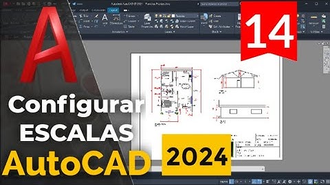 Curso AutoCAD 2024 - 14/16 - ESCALAS, VIEWPORT E PRANCHAS
