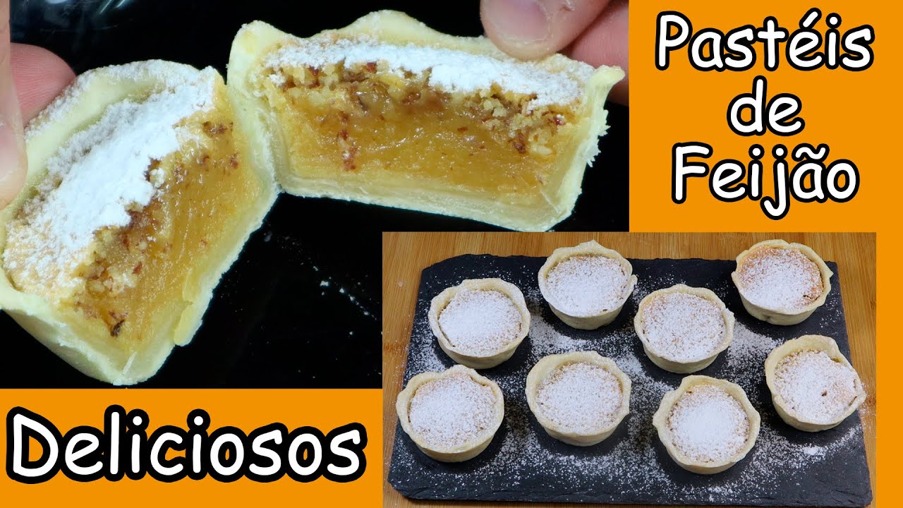 Pastéis de Feijão A Receita Tradicional Que Todos Querem Provar