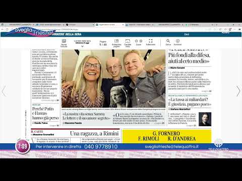 SVEGLIA TRIESTE! | 03/10/2025