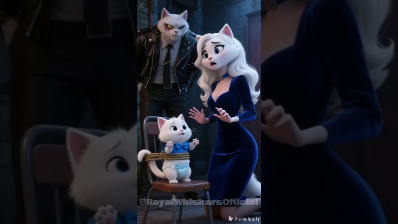The Rich Cat Mom’s Dangerous Secret💔 Pixar-Style Cat Story