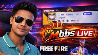 Free Fire LIVE🔥Rank Push🔥Mr Mbbs Live #shortsfeed #Verticallivefeed #ff #insurance