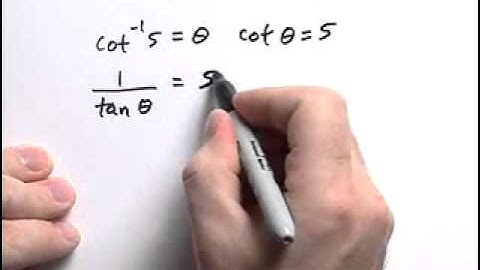 Algebra 2- How to evaluate inverse cotangent with graphing calculator