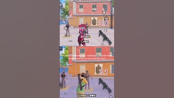 DBS GUN NEW update 3.0 vs 3.1 PUBG / BGMI #shorts #viral #shortvideo #bgmi #pubgmobile #trending #yt
