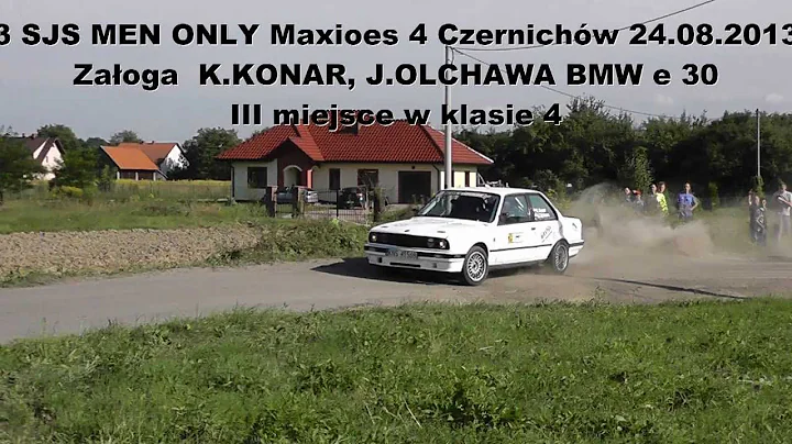 Krzysztof Konar / Jzef Olchawa - BMW E30 318is - 3 SJS MaxiOes4 Czernichw 2013