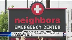 Financial problems for some freestanding emergency rooms 