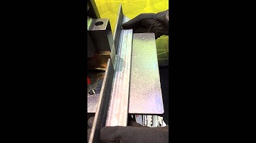 Edwards Ironworkers Coper Notcher Notching 2" x 1/4" Angle Iron @ Trick-Tools