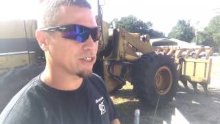 Repair a loader tire 20.5-25 (short video)