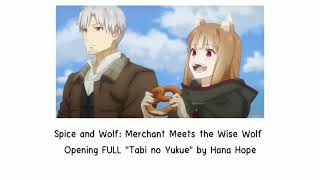 Spice and Wolf: Merchant Meets the Wise Wolf Opening FULL 