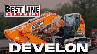 DEVELON DX235LCR Excavator Delivery & Customer Testimonial