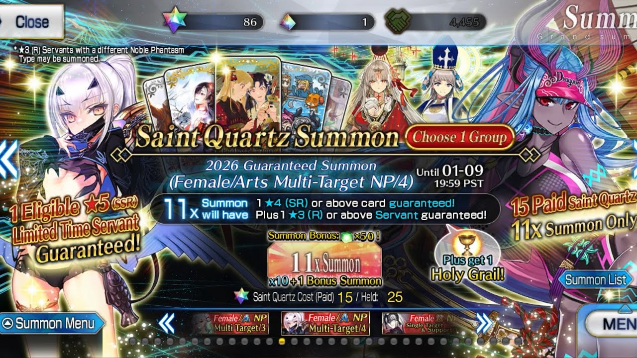 FGO NA New Years 2026 and Yamato Takeru Rolls