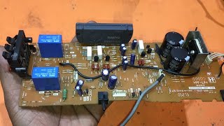 sony hifi music system old model repair