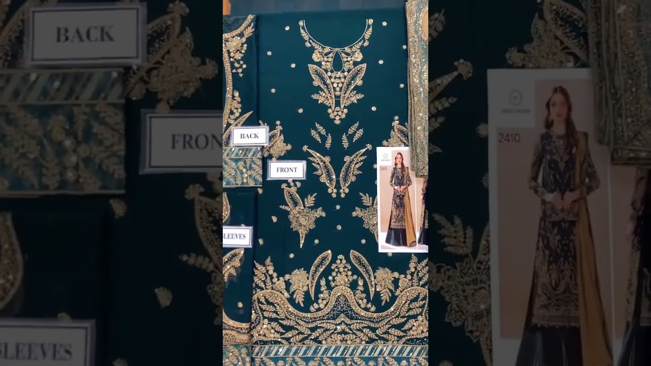 Jazmin Chiffon Suit: Feeling the Luxury Fabric Up Close | LadiesReplica