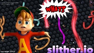 so many gummy worms alvin plays slitherio rage