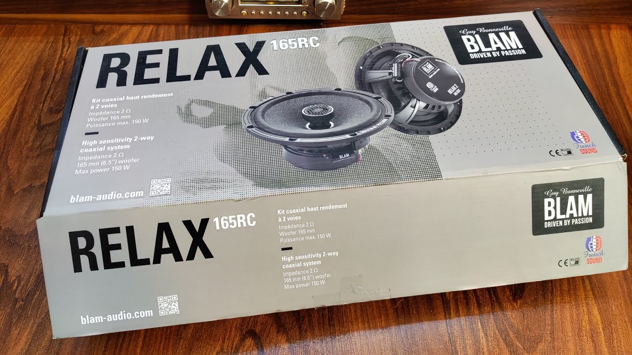 BLAM AUDIO Relax 165 R2C 6,5″ Coaxial Speaker - YouTube