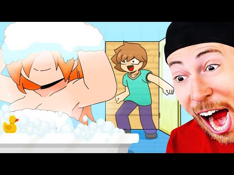 FUNNIEST Adventure of Alex and Steve in MINECRAFT (FUNNY)