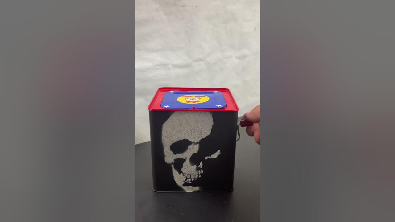 Quick Jack-In-The-Box Creepy Makeover.