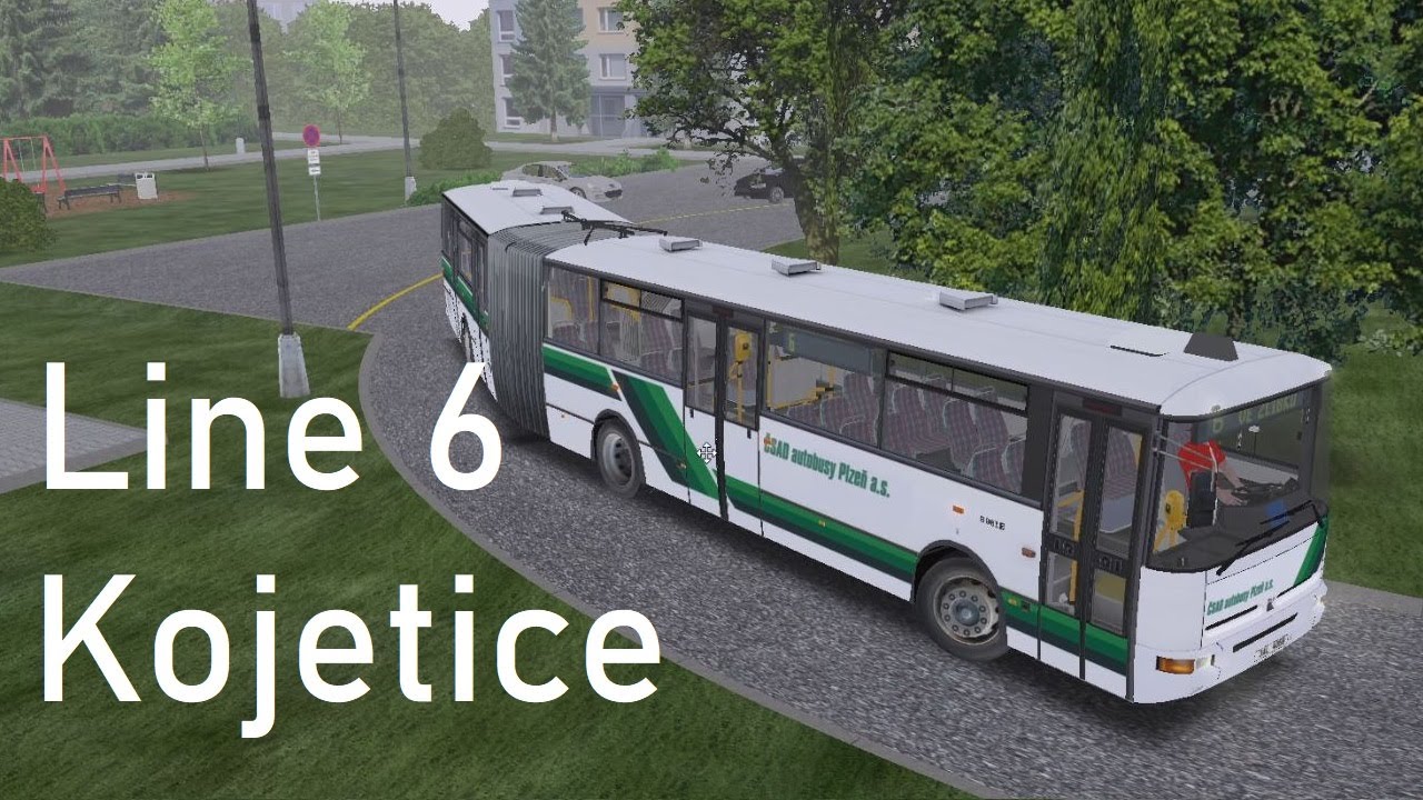 OMSI 2 - Kojetice Line 6 (Karosa B961E, 1080p60)