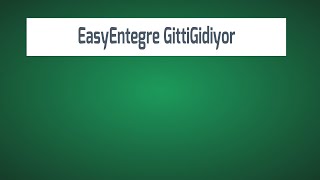 |Easy Entegre| Gitti Gidiyor Pazar Yerine Ürün Gönderme