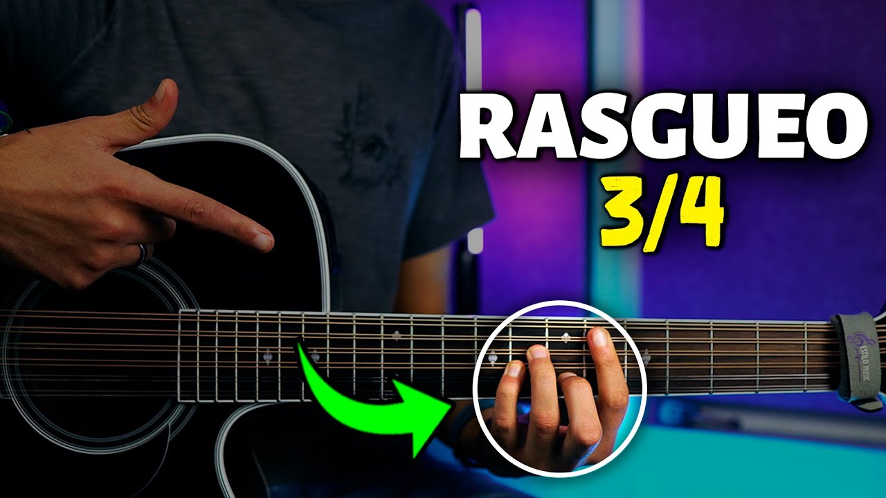 Domina el RASGUEO 3/4 para Corridos - Paso a Paso ✅