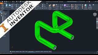 Autodesk Inventor tutorial Pipe