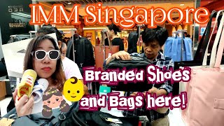 IMM Singapore/Bagsakan ng mag Branded Shoes and Bags #youtube #shoppingmall #shopping