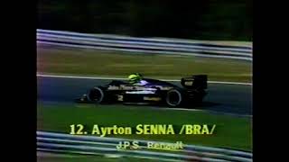 Ayrton Senna pole lap - 1986 Hungarian Grand Prix