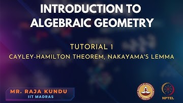 Tutorial 1: Cayley-Hamilton Theorem, Nakayama