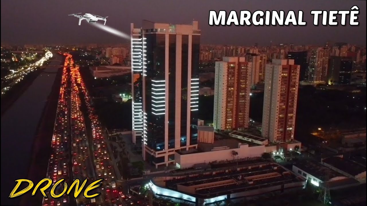 Anoitecer e entardecer na Marginal Tietê (Brasília Square Offices e ...