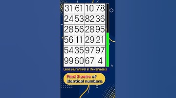 Find the duplicate numbers 799