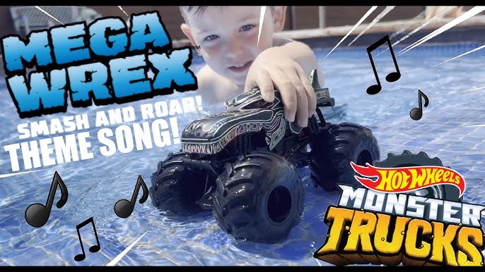 Hot Wheels Monster Trucks Arena Smashers Tiger Shark Spin-Out