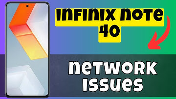 Network Problem infinix Note 40 || How to fix network issues || Network not working issues