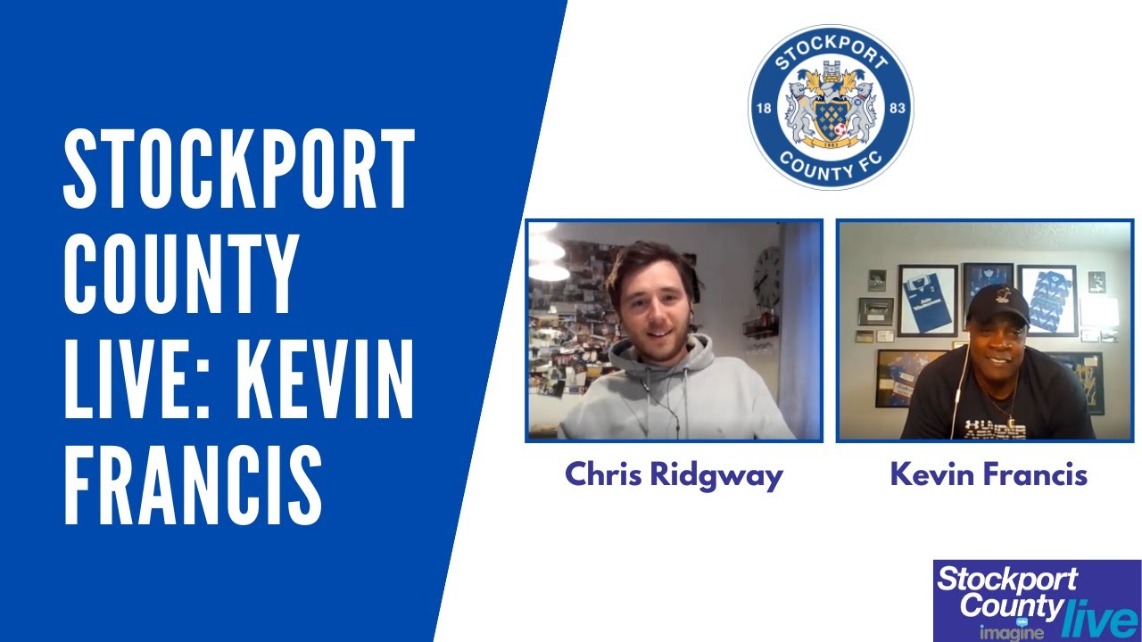 Kevin Francis Stockport County Live Legend Series YouTube