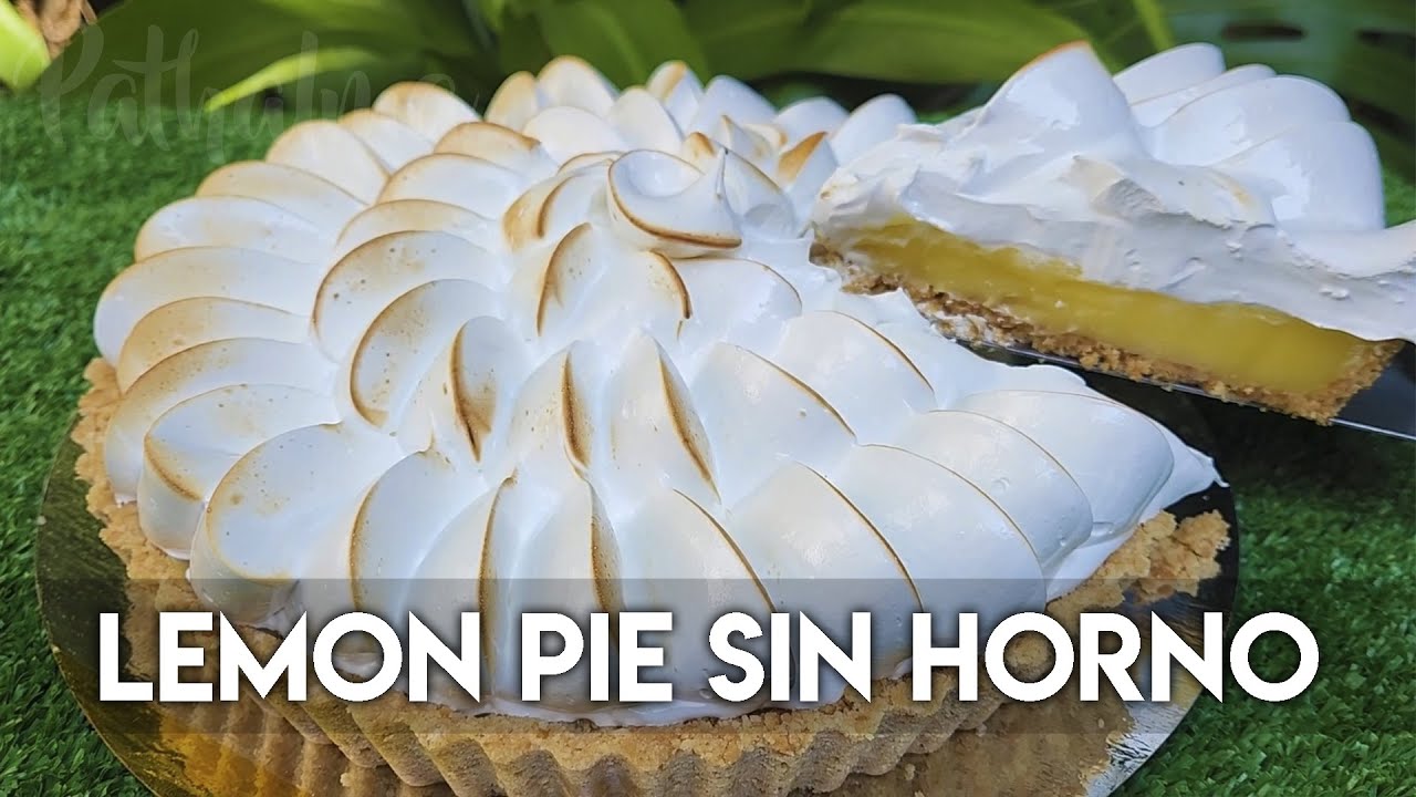 LEMON PIE SIN HORNO 😍🍋 PIE DE LIMON SIN HORNO YouTube