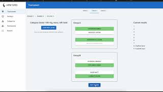 Manage armwrestling tournament brackets with ArmGrid