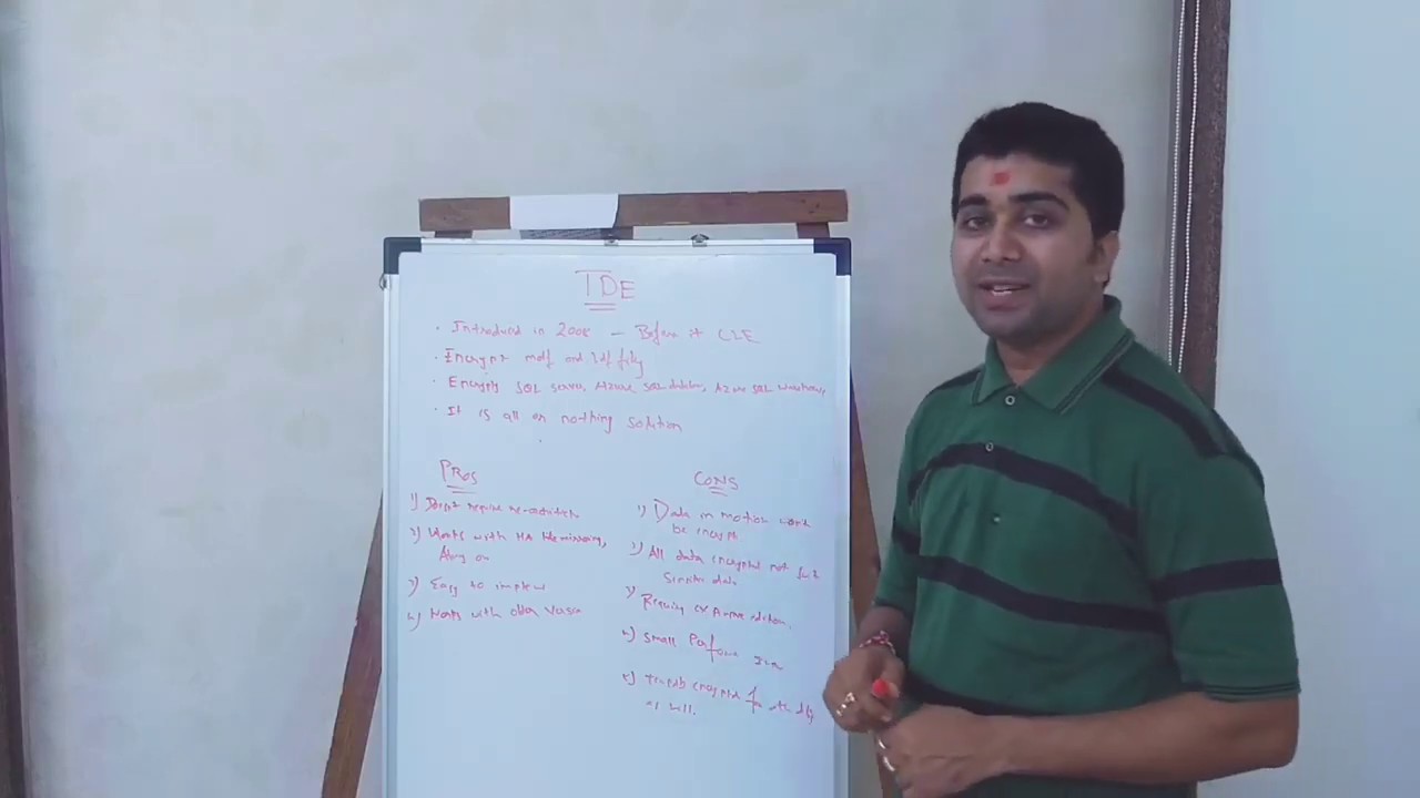 Tdetransparent data encryption in sql server youtube
