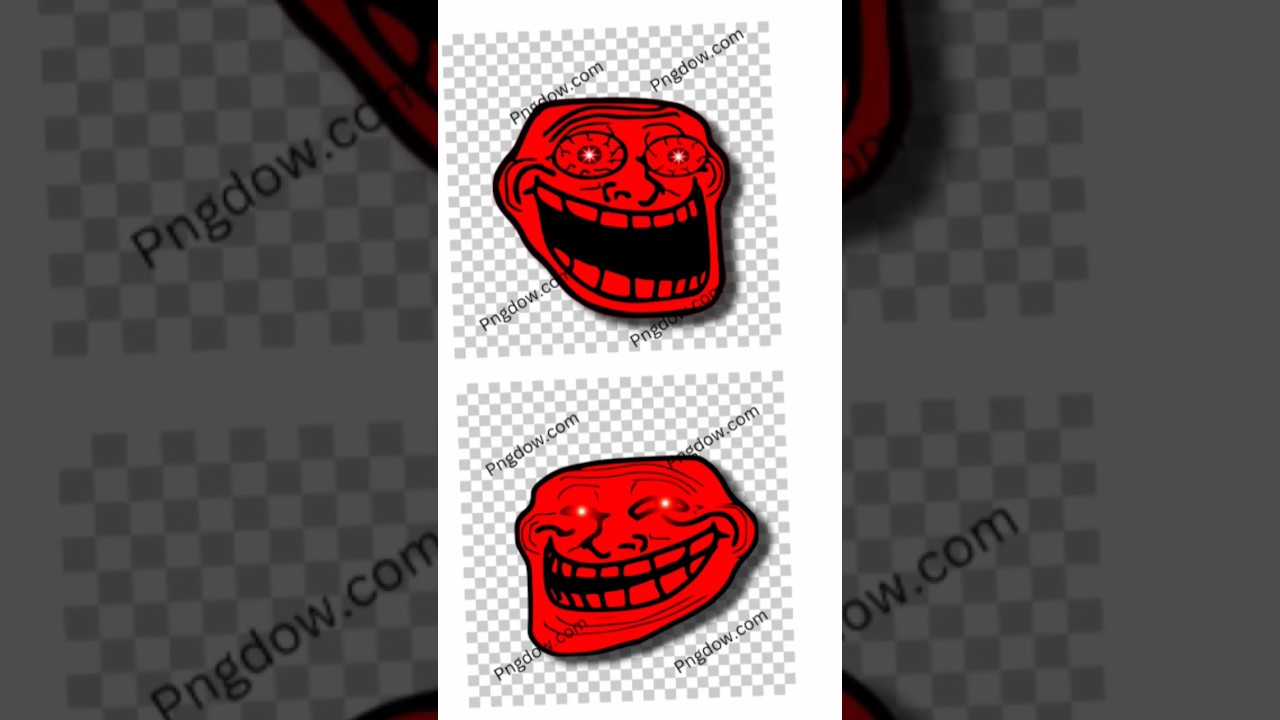 troll face png, red troll face, red troll face png, troll face, troll face image, 