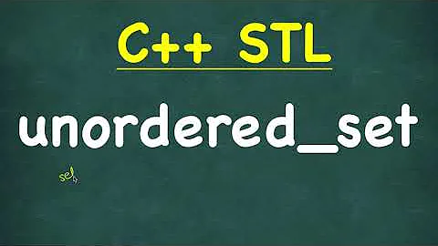 Unordered Set | C++ STL (Standard Template Library) | std::unordered_set 🔥
