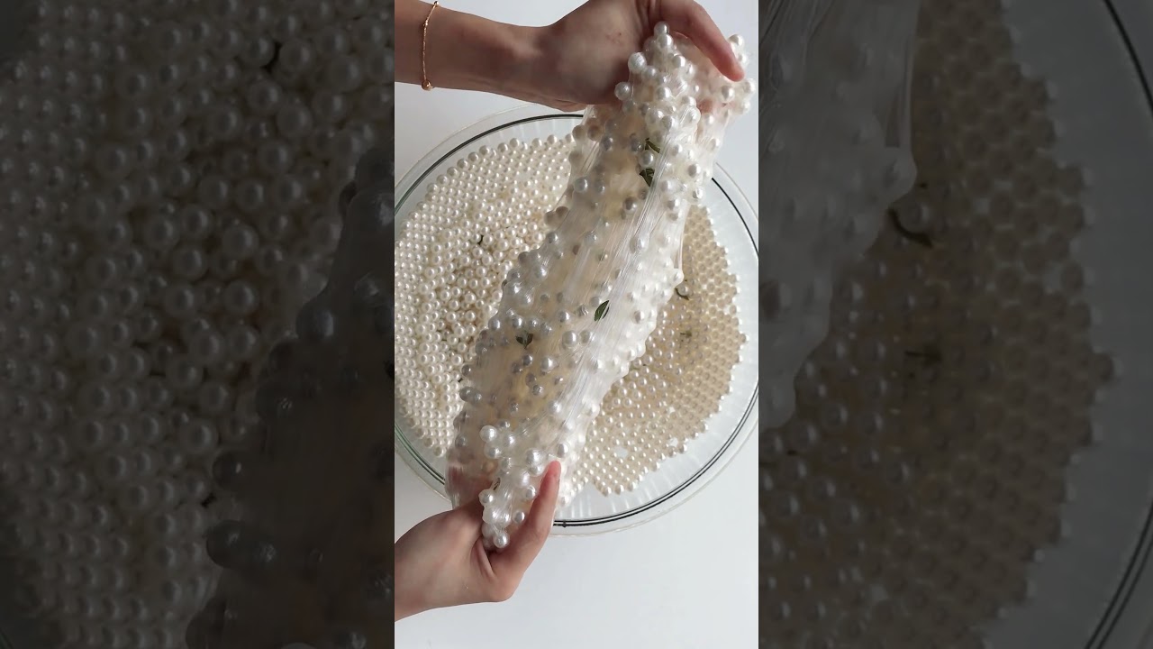 Pearl Slime ASMR – So Beautiful, So Satisfying! | Only at JoliSlime.com