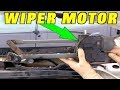 How To Replace a Windshield Wiper Motor