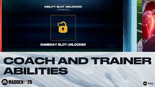 Coach And Trainer Abilities Explained In Madden Nfl 26