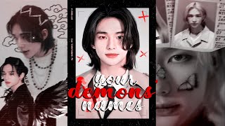 [FMV] Hwang Hyunjin ● the names of your demons「Stray Kids | for Alyona Aizawa」