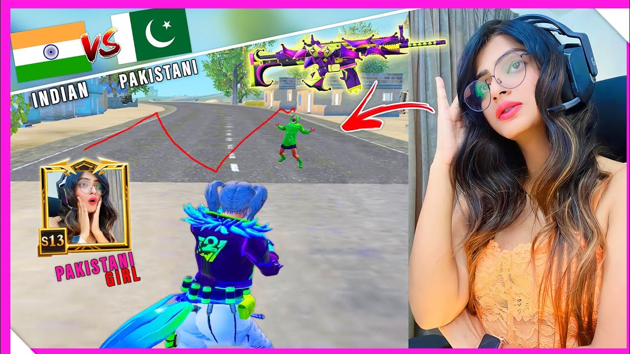 Pakistani PRO Girl Gamer Vs Koobra Ali Pubg Lite🔥Pakistani Player Vs India Player Pubg Mobile Lite