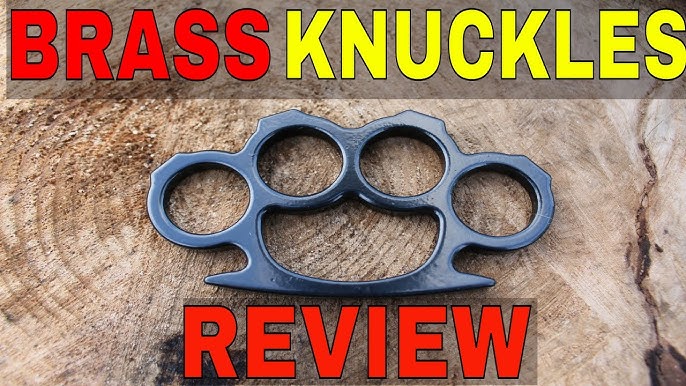 Plastic knuckle dusters - legal in Canada! 