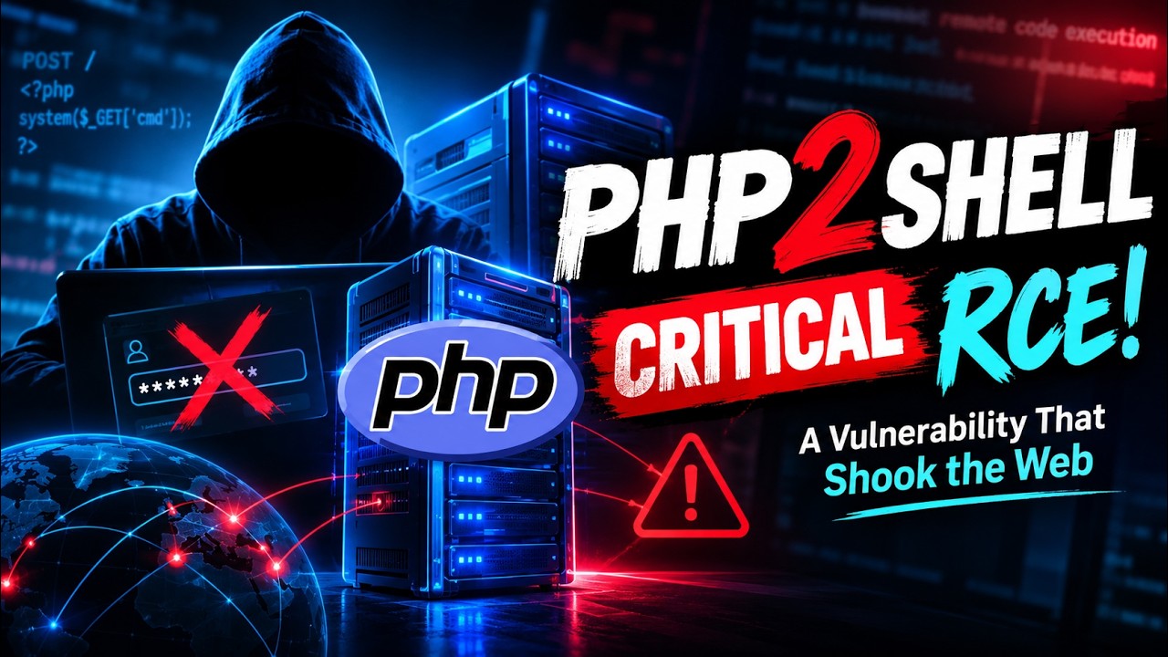 PHP2Shell Explained 🚨 Critical PHP Vulnerability & Remote Code ...