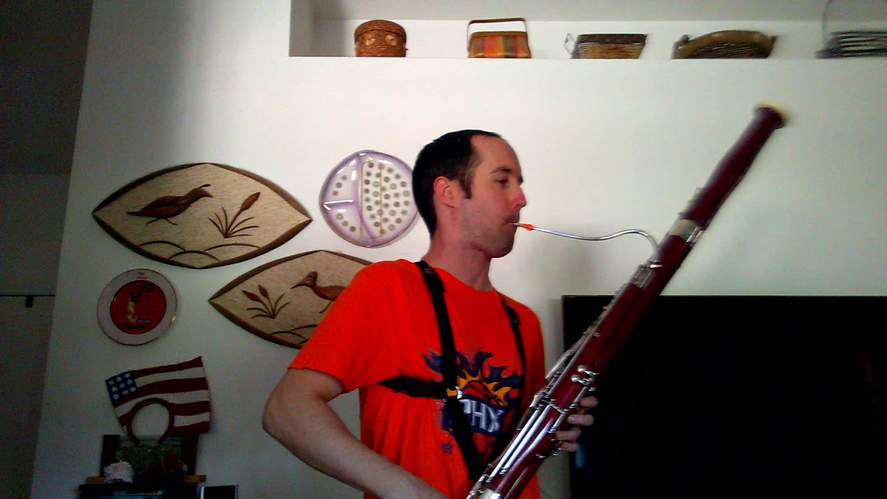 Weissenborn Bassoon Etude No. 44 from Fifty Advanced Studies YouTube