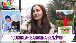 Fahriye Evcen annelik sürecinin nasıl geçtiğini anlattı!