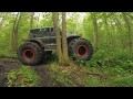 Monster Truck Felling Trees in The Peat Bog