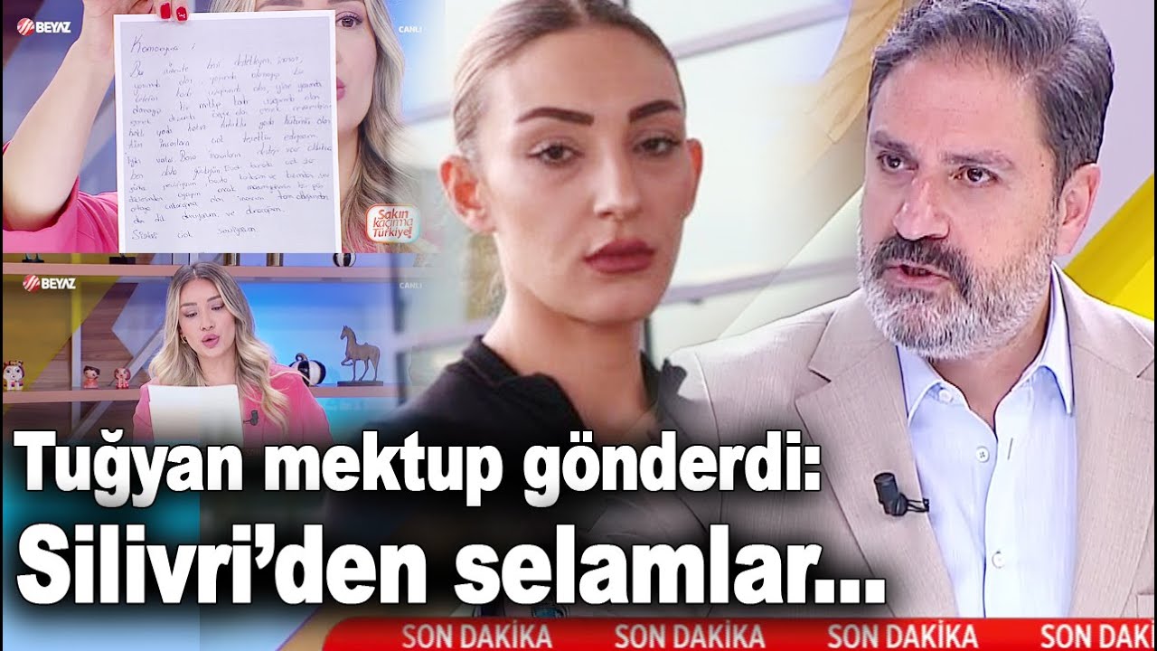 BU HABER BAŞKA YERDE YOK! Cezaevinde bulunan Tuğyan'dan programımıza mektup! Bakın neler söylemiş...