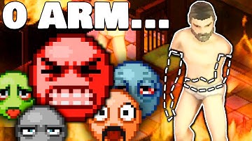 Can I Survive as a TORSO in the WORST Project Zomboid Start? (CDDA Challenge)