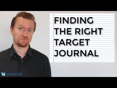 8 Tips for Finding Your Target Journal